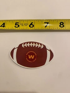 2 New NFL WASHINGTON COMMANDERS (Redskins, Football Team) sticker - Picture 1 of 2