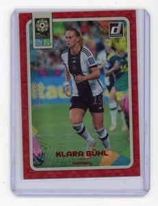 2023 Donruss FIFA Women’s World Cup Klara Buhl Red Parallel #/299 - Picture 1 of 2