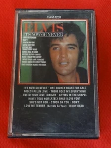 Elvis Presley - It's Now Or Never - Audio Cassette Tape Album - Pickwick CAM1203 - Picture 1 of 5