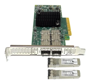 Mellanox HP ConnectX4-LX 2-Port 640SFP28 PCIe x8 3.0 25GbE Adapter 840140-001 FP - Afbeelding 1 van 3