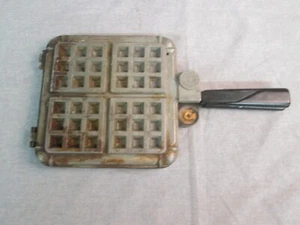 Estufa belga de hierro para gofres Nordic Ware #15000 de colección para acampar al aire libre - Imagen 1 de 6