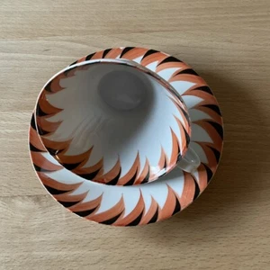 Porzellan Sammeltasse Vintage Handgemalt Ostalgie Nostalgie - Bild 1 von 3