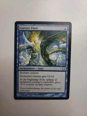 Essence Flare MTG 2004 Coldsnap Magic the Gathering Blue Enchantment Card - Image 1 of 3
