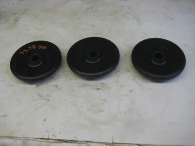 Vintage Snowmobile 1973 John Deere 400 3 Rear Suspension Plastic Idler Wheels Foto 1 de 3
