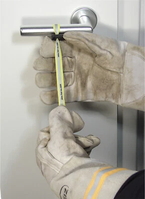 Checker Strap Kennzeichnungs-Bänder Bänder Türmarkierung 5 Stück tee-uu Markiere