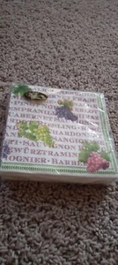 caspari Getränkeservietten Jahrgänge Wein - Bild 1 von 2