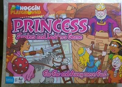 Juego Princesa Serpientes y Escaleras por Outset Noggin Playground edades 3+ Foto 1 de 3