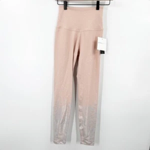 Beyond Yoga NWT Alloy Ombré Shine On Leggings Small Brazen Blush Pink Metallic - Picture 1 of 11