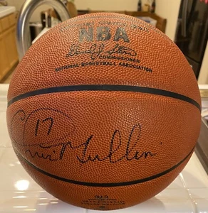 Baloncesto firmado por Chris Mullin Golden State Warriors Schwartz certificado de autenticidad - Imagen 1 de 2