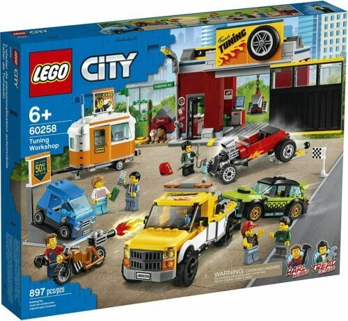 Lego City 60258 - Tuning Workshop NEW - FREE SHIPPING - Image 1 of 1