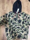 Levi's Fresh Leaves Justin Timberlake Pullover Hoodie Men's Small Camo Green
