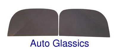 Dodge Power Wagon 1946-1968 puerta plana par de vidrio sin ventilación nuevas ventanas clásicas Foto 1 de 2