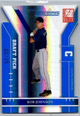 2004 Donruss Elite Extra Edition Status Die-Cut /25 Rob Johnson #325 - Image 1 of 2