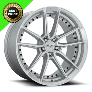 20 INCH NICHE DFS 20X10.5 5X120 +35 GLOSS SILVER HOLDEN VE BMW 3, 5 SERIES - Picture 1 of 1