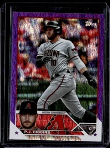 2023 Topps Update Series Purple Foil #US82 - P.J. Higgins [/799] - Picture 1 of 2