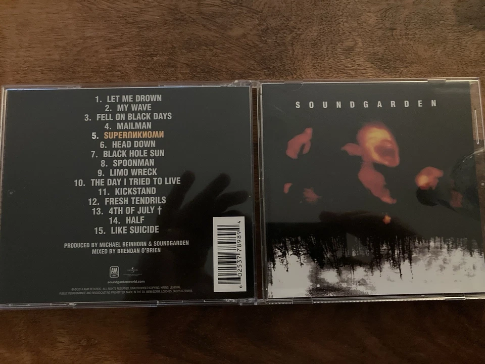 CD - Soundgarden - Superunknown - inkl. Black Hole Sun,  Spoonman,  Grunge 2014 - Bild 1 von 1