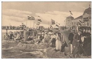 V7992/ Norderney Strandleben AK 1917 - Picture 1 of 2
