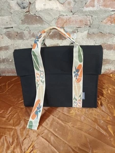 Nuevo Bolso de Mano de Lona Sijichao Negro - Imagen 1 de 7