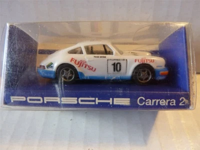 Porsche 911 1:87 Carrera 2 Super Cup 1993 n.10 Castrol Max-Com Fujitsu Grohs H - Immagine 1 di 4
