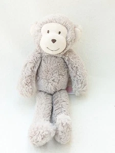 F&F Tesco Grey Monkey Soft Stuffed Toy Cuddly Teddy Plush Stuffed Animal - Picture 1 of 24
