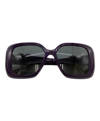Gafas de sol CHANEL forma cuadrada moradas Foto 1 de 4
