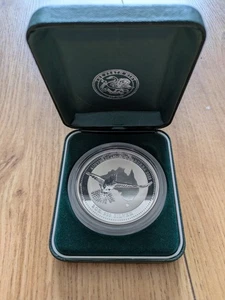 2002 Australian Kookaburra 2oz Silver 2 Dollars Coin In Presentation Box - Picture 1 of 6