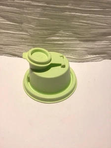 Tupperware 10oz Mini Quick Shaker Flip Top Lid Only 1901 Light Green New - Picture 1 of 5