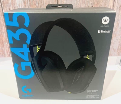 Logitech G435 Wireless Gaming Headset For PC, PS4, PS5, Nintendo Switch - Black - Image 1 of 4