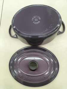 LE CREUSET OVAL 25CM HANDLING POT from Japan - Picture 1 of 7