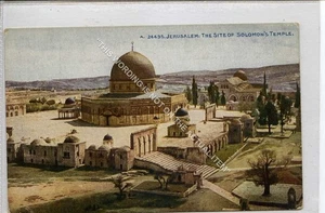 (Gb1708) Israel, Palestine, JERUSALEM, Solomons Temple c1920 - Picture 1 of 4
