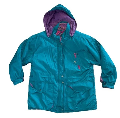 Vintage Outer Gear Women’s Winter Ski Streetwear Coat 80's 90's Color Large - Imagem 1 de 4