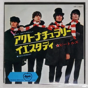 BEATLES ACT NATURALLY / YESTERDAY APPLE AR1437 Japan RED VINYL VINYL 7 - Picture 1 of 1