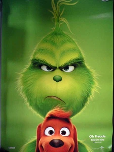 Der Grinch - Teaser - Benedict Cumberbatch - Filmposter A1 84x60cm gerollt - Picture 1 of 1
