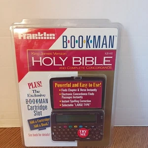 Franklin Holy Bible King James Version KJV-440 Handheld 1994 Vintage - Picture 1 of 9