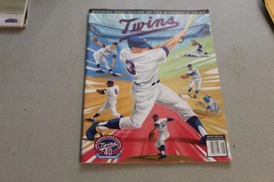 2005 AUGUST/SEPT MINNESOTA TWINS Magazin HARMON KILBREW TWINS 40 JAHRE - Bild 1 von 3
