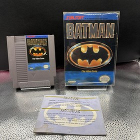 Batman: The Video Game (NES, 1990) CIB probado funcionando