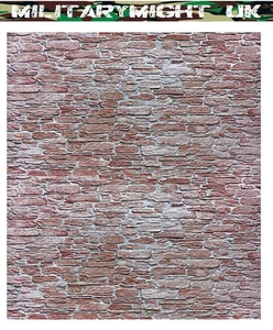 1 32 / 1 35 SCALE SHEET URBAN WALL SANDSTONE - Picture 1 of 1