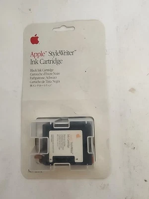 Apple Stylewriter Printer Black Ink Cartridge M8052G/A Manufactured 1992 NOS New - Image 1 of 2