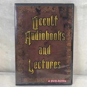 Occult Audiobooks and Lectures - 4 DVD-ROMs Genes Weird Stuff Computer Only - Picture 1 of 6
