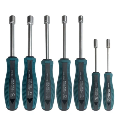 7pcs High Quality Screwdriver Set Socket Hex Torque Wrench Multitool With Bag - Image 1 of 4