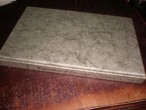 EXPLORATIONS OF LITERATURE EDITED BY RIMA DRELL RECK 1966 LIKE NEW - Imagen 1 de 1