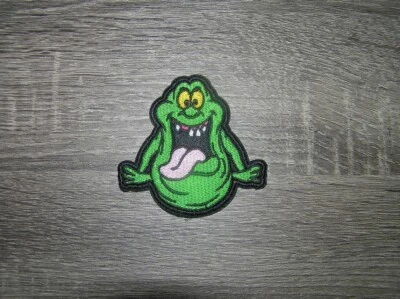 Slimer Ghostbusters Classic Move Embroidered Iron On Patch 3.25" x 3.25" - Image 1 of 2
