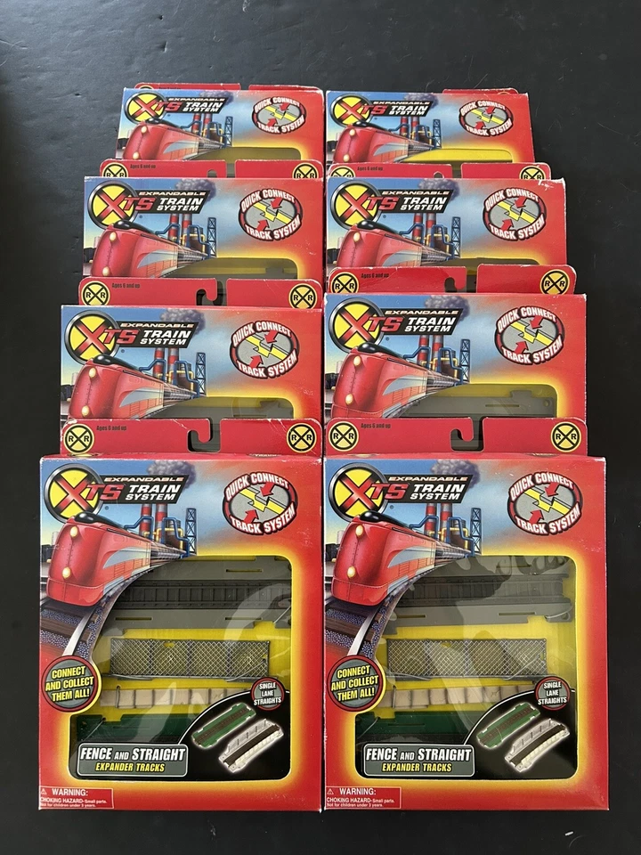 XTS Train System Basic Fun Fence & Straight Expander Track 1264 Retired