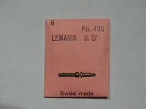 PIECE HORLOGERIE 1 TIGE DE REMONTOIR POUR MONTRE LEMANIA S.27 - Picture 1 of 1