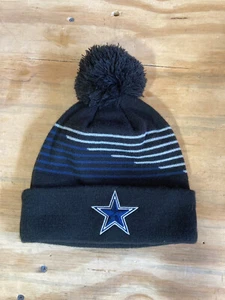 Dallas Cowboys Pom Gorro - New Era - Invierno Tejido Gorra Gorro - Imagen 1 de 5