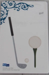Juego de 2 troqueles de corte QuicKutz Golf 4x4 REV-0104 - Imagen 1 de 2