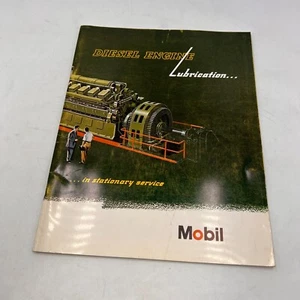 VINTAGE 1966 MOBIL OIL CORPORATION Diesel Engine Lubrication Manual BOOK - Picture 1 of 6