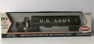 Model Power 24002 US Army Semi Truck Tank Rocket Fuel NIB - Picture 1 of 6
