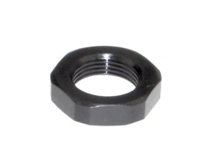 1/2"-28, Jam Nut, Steel, Black - Picture 1 of 3