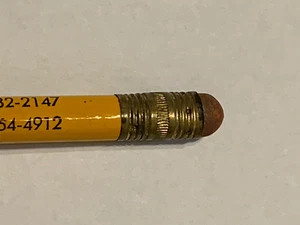 FULLER SEED CO. BUFFALO LINCOLN NITROGEN ILLINOIS VTG ADVERTISING WOOD PENCIL - Picture 1 of 3